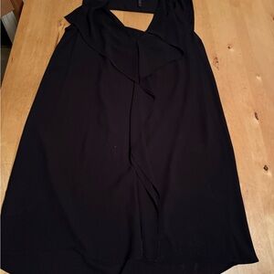 BCBGMaxAzria Black Tunic Top